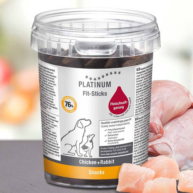 Platinum Fit-Sticks Chicken & Rabbit