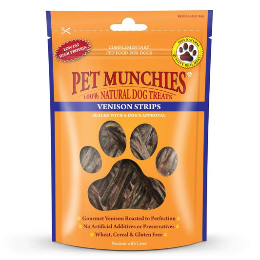 Pet Munchies Venison Strips