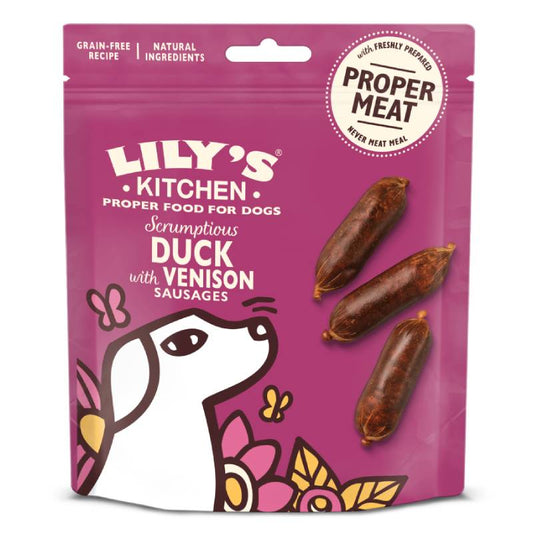 Lily’s Kitchen Scrumptious Duck with Venison Sausages