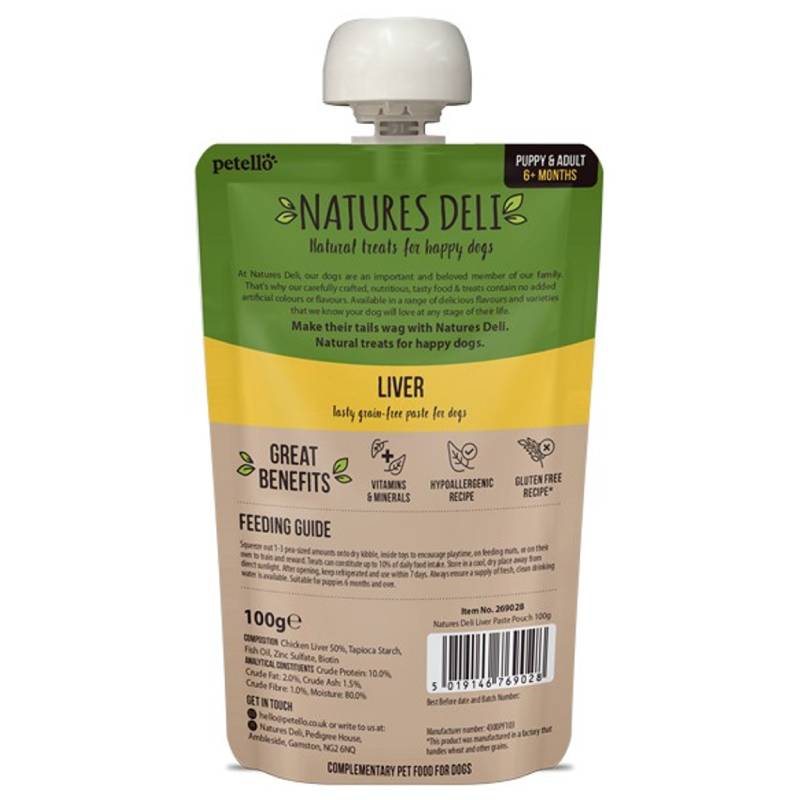 Natures Deli Liver Paste